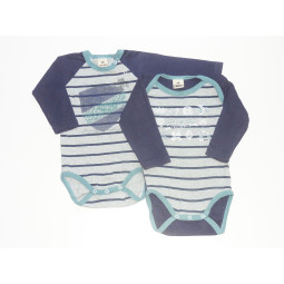 Lot de 2 bodies IKKS - 6 mois