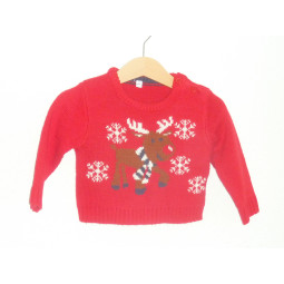 Pull vintage de Noël - 12 mois