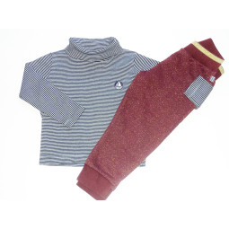 Ensemble PETIT BATEAU - 3 ans