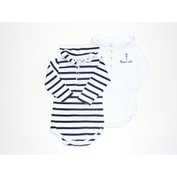 Lot de 2 bodies - 6 mois