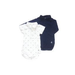 Lot de bodies PETIT BATEAU...