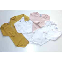 Lot de bodies PETIT BATEAU...