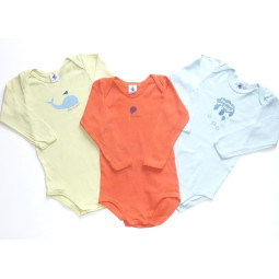 Lot de bodies PETIT BATEAU...