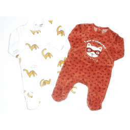 Lot de 2 pyjamas KIABI - 3...