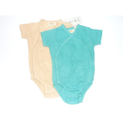 Lot de 2 bodies - 6 mois -...