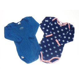 Lot de bodies PETIT BATEAU...